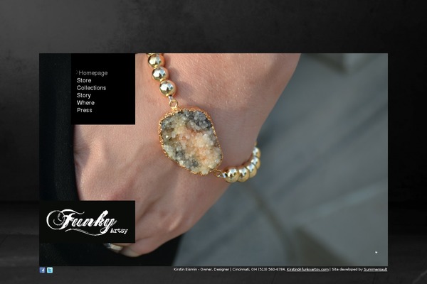 Broadside theme site design template sample