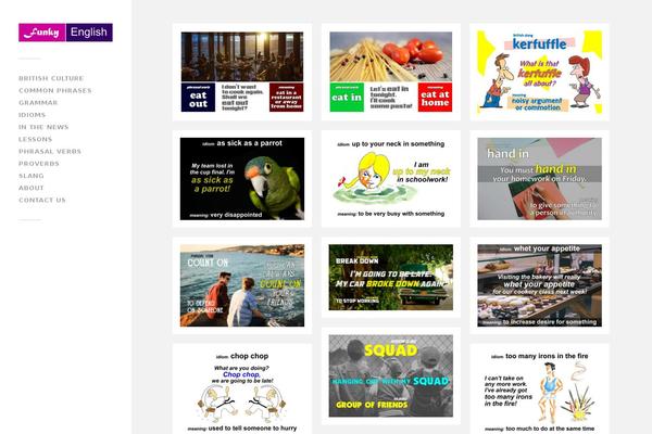 Fukasawa theme site design template sample