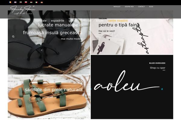 Konte theme site design template sample
