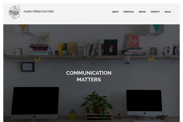 Borderland theme site design template sample