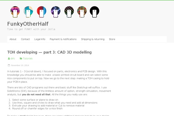 Site using Simple-urls plugin