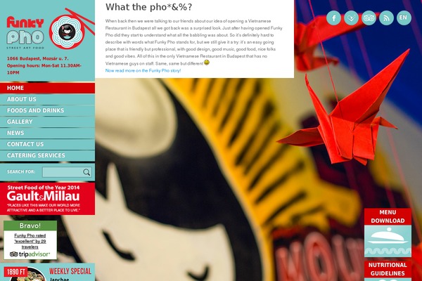 Ristorante theme site design template sample