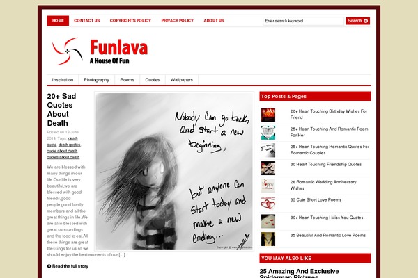 Site using Elementor plugin
