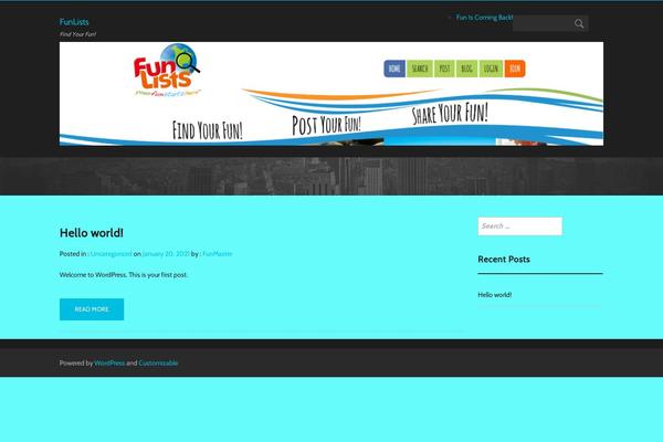Customizable theme site design template sample