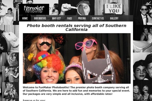 funmakerbooth.com site used Trident Lite