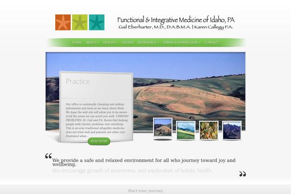 SimplePress theme site design template sample