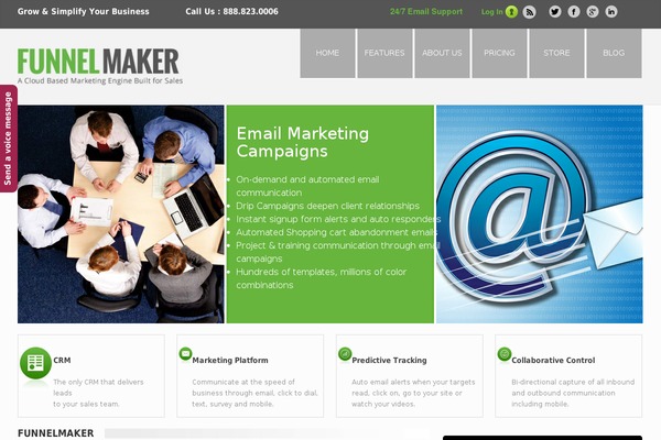 iBusiness theme site design template sample
