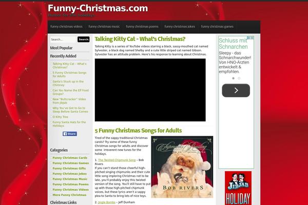 funny-christmas.com site used Nuvo_wptheme