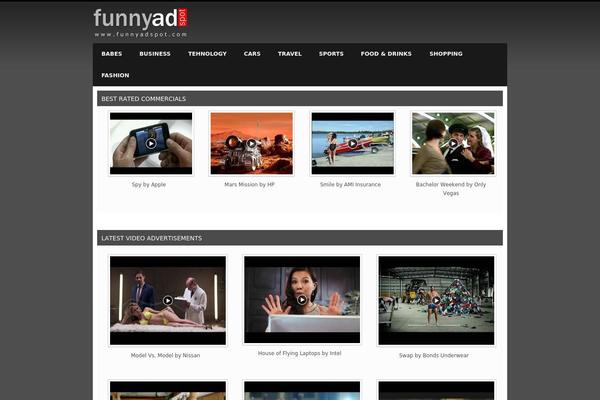 Vt theme site design template sample
