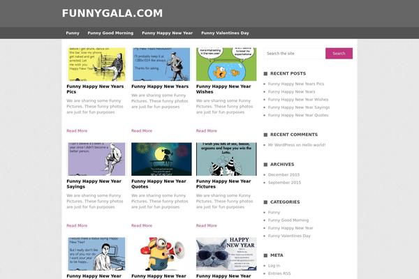 Portal theme site design template sample
