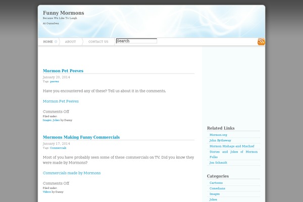 Azul theme site design template sample