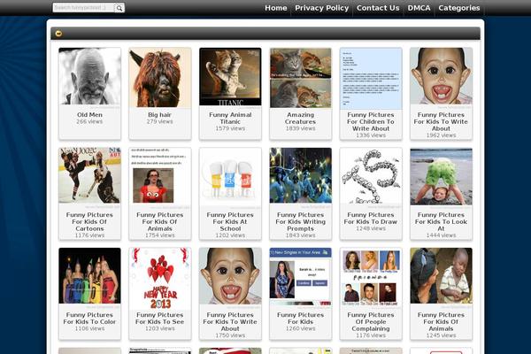 Site using PhotoDropper plugin