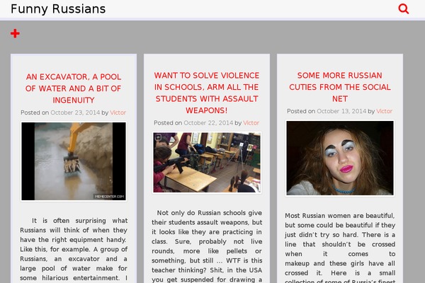 Briks theme site design template sample