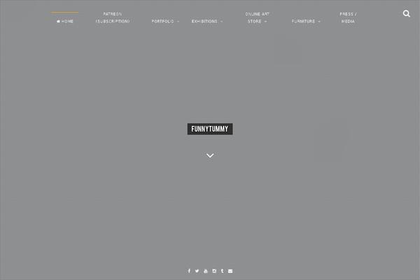Fortunato-pro theme site design template sample