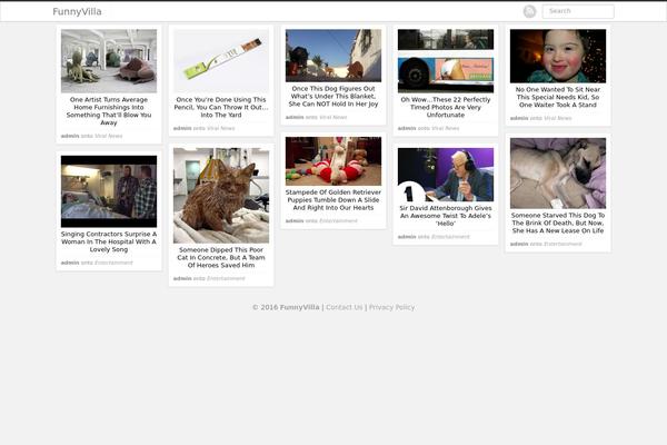 iPin theme site design template sample