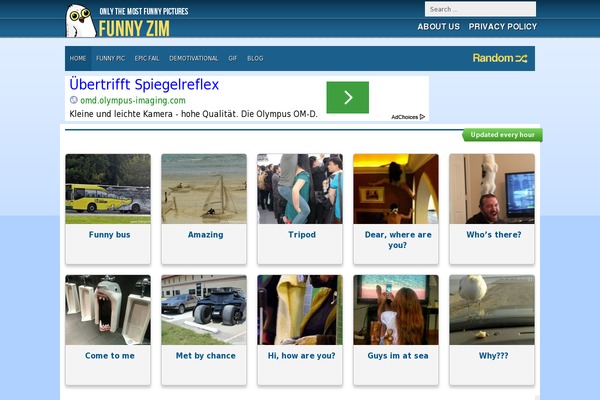 funnyzim.com site used Uberpic