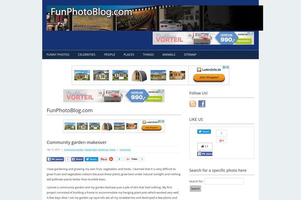 funphotoblog.com site used Simple Sense