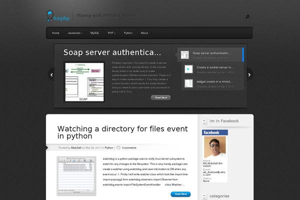 Site using Simple Google Analytics plugin
