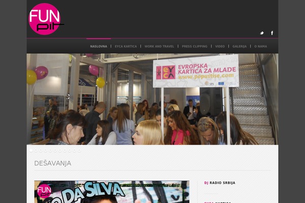 Eunoia theme site design template sample