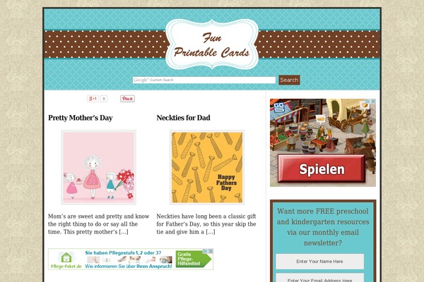 Thesis 1.8.5 theme site design template sample