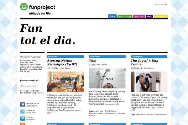 Default theme site design template sample