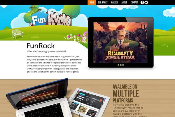 Bootstrap theme site design template sample