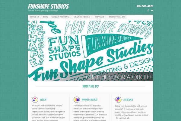 Gravity theme site design template sample