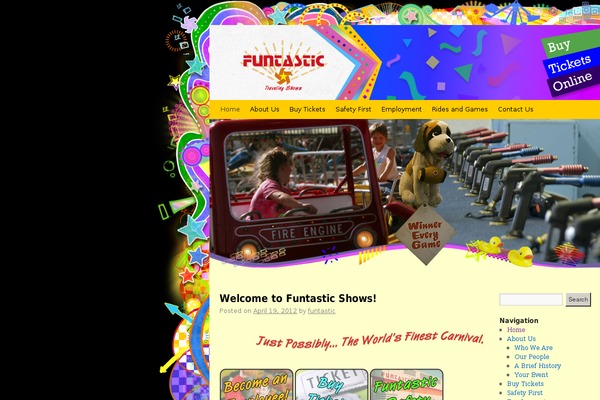 funtasticshows.com site used Funtastic