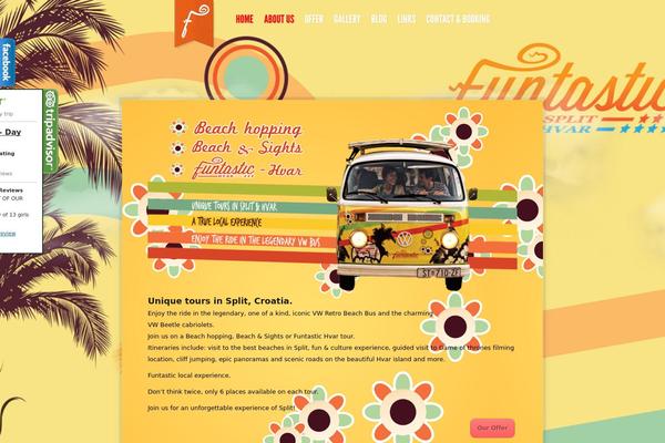 Sky theme site design template sample