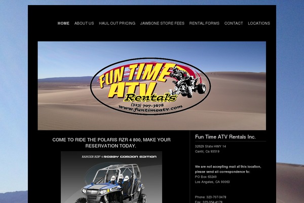 Minim theme site design template sample