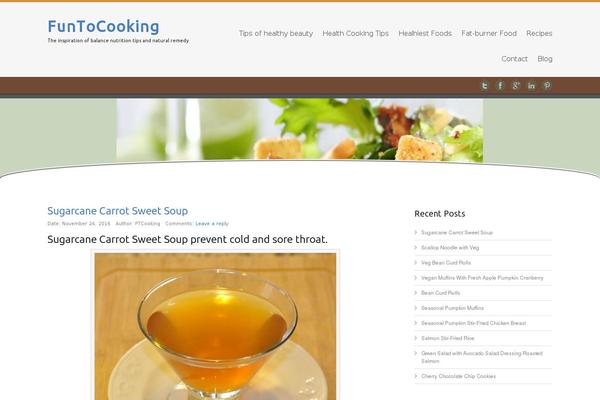 funtocooking.com site used Celestial - Lite