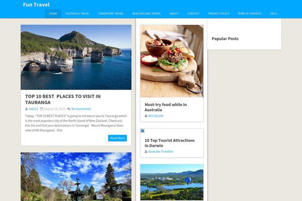 Pinstagram theme site design template sample