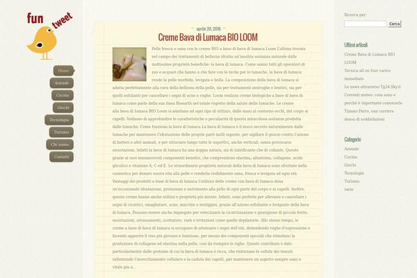 DailyJournal theme site design template sample
