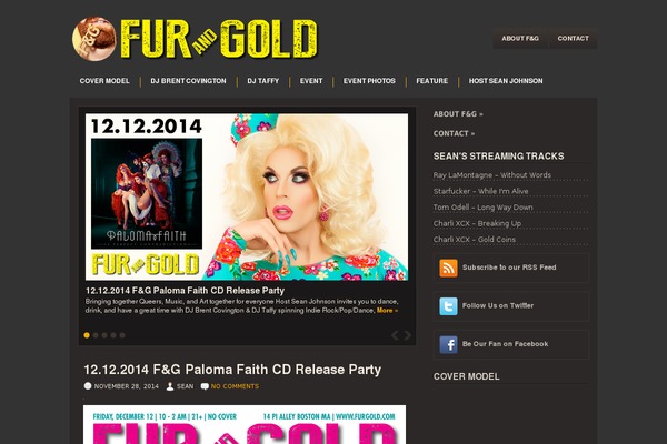 Musicconcert theme site design template sample