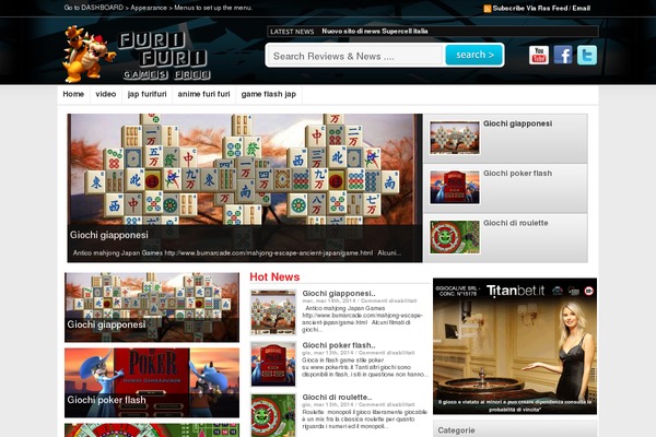 furifuri.com site used Gameup Single Pro WordPress theme