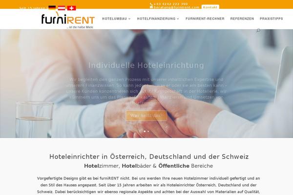 Site using Sliding Widgets plugin