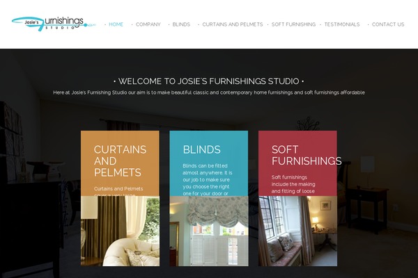Parker theme site design template sample