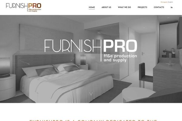 Entre theme site design template sample