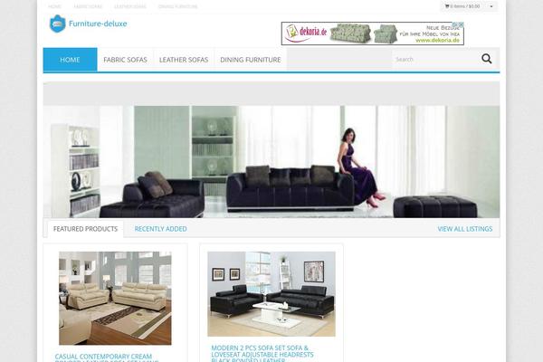 St theme site design template sample