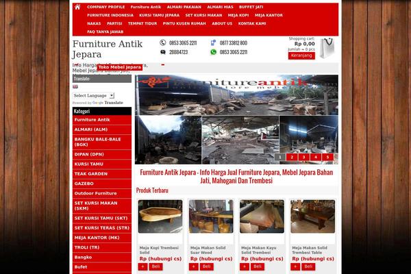 Minimarket theme site design template sample