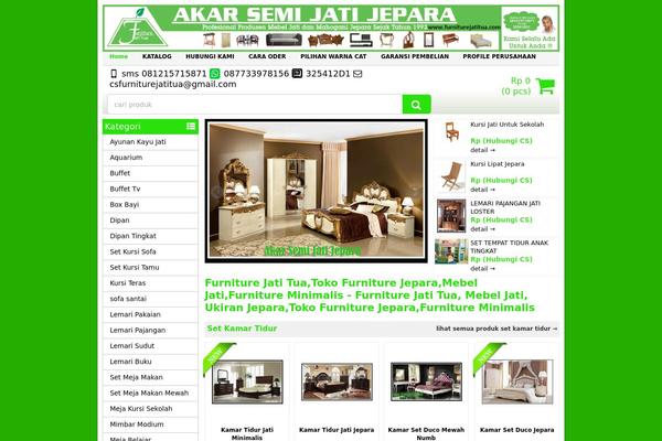 WP-Grosir theme site design template sample