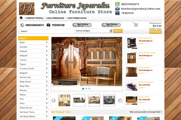 WP-Grosir theme site design template sample
