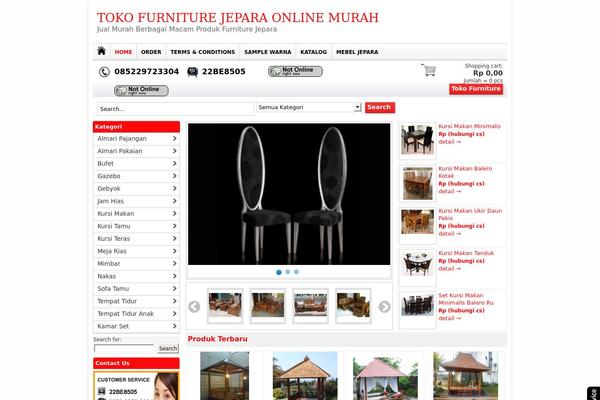 WP-Grosir theme site design template sample