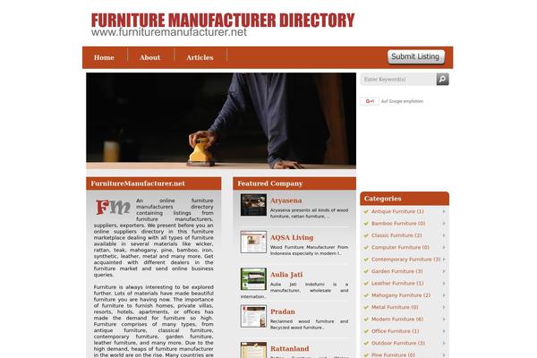 Directorypress theme site design template sample