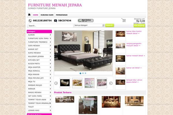 WP-Grosir theme site design template sample