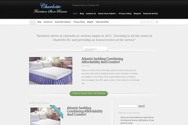 InReview theme site design template sample