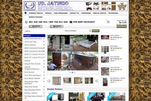 WP-Grosir theme site design template sample
