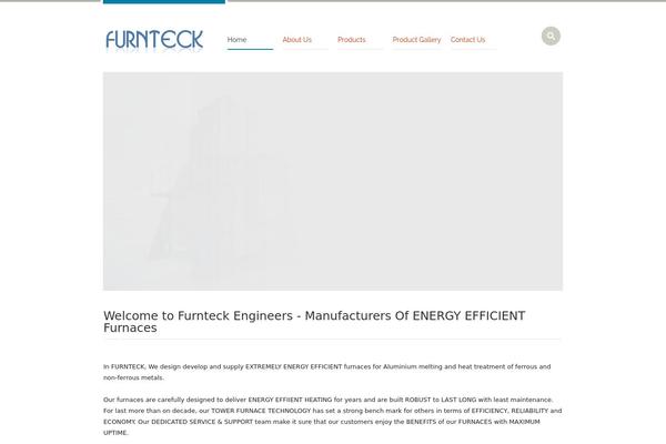 Industrial theme site design template sample
