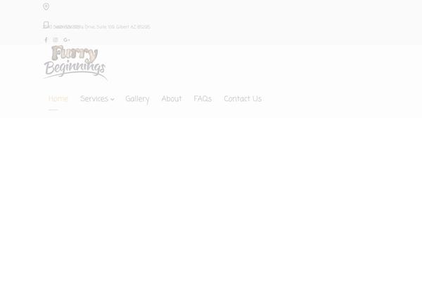 Pethund theme site design template sample