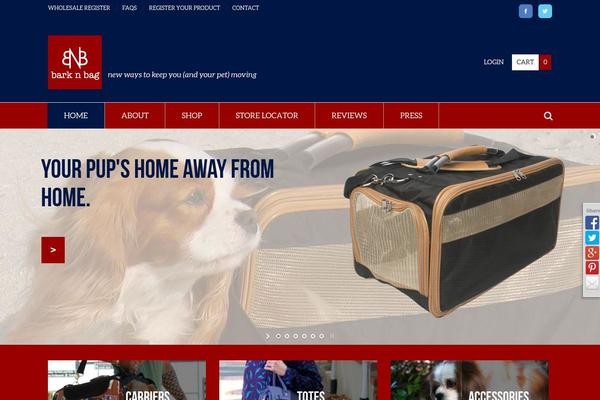 Crux theme site design template sample